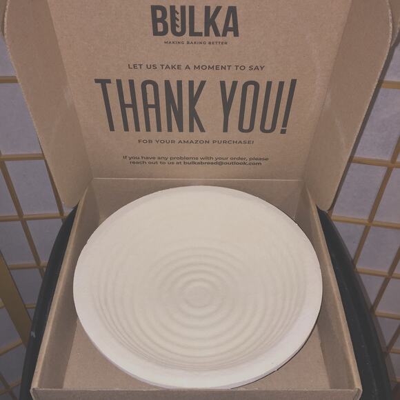 Banneton by BULKA Bread Proofing Basket Round 9" - Picture 1 of 4